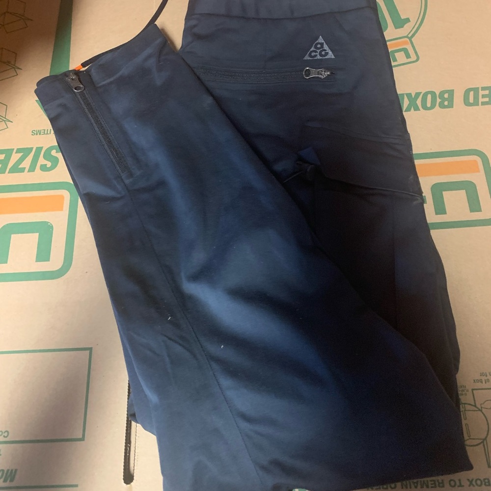 Nike ACG Cargo Pants fall winter 2015 dark grey blue
